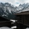 Falcade Alto e la vista sul Focobon - Pale di San Martino