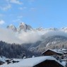 Vista delle Cime d'Auta da Caviola